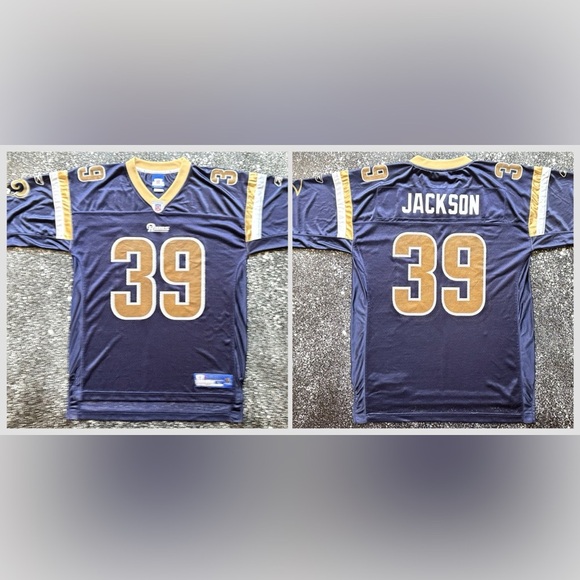 St. Louis Rams NFL Steven Jackson #39 Jersey Size Large (Reebok) - Picture 1 of 7